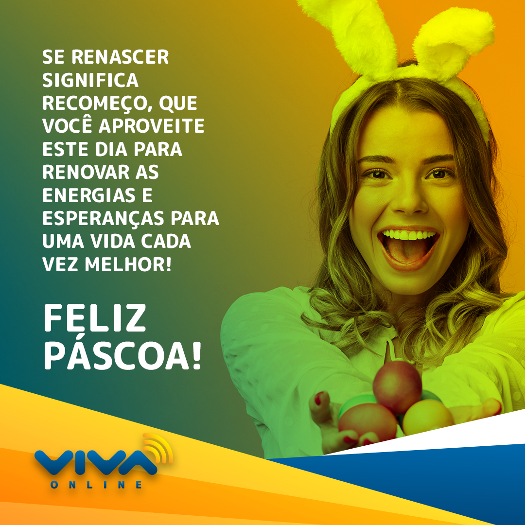 Feliz Páscoa!